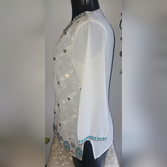 Unmarked Ethnic Embroidered Tunic - Picture 8 of 11